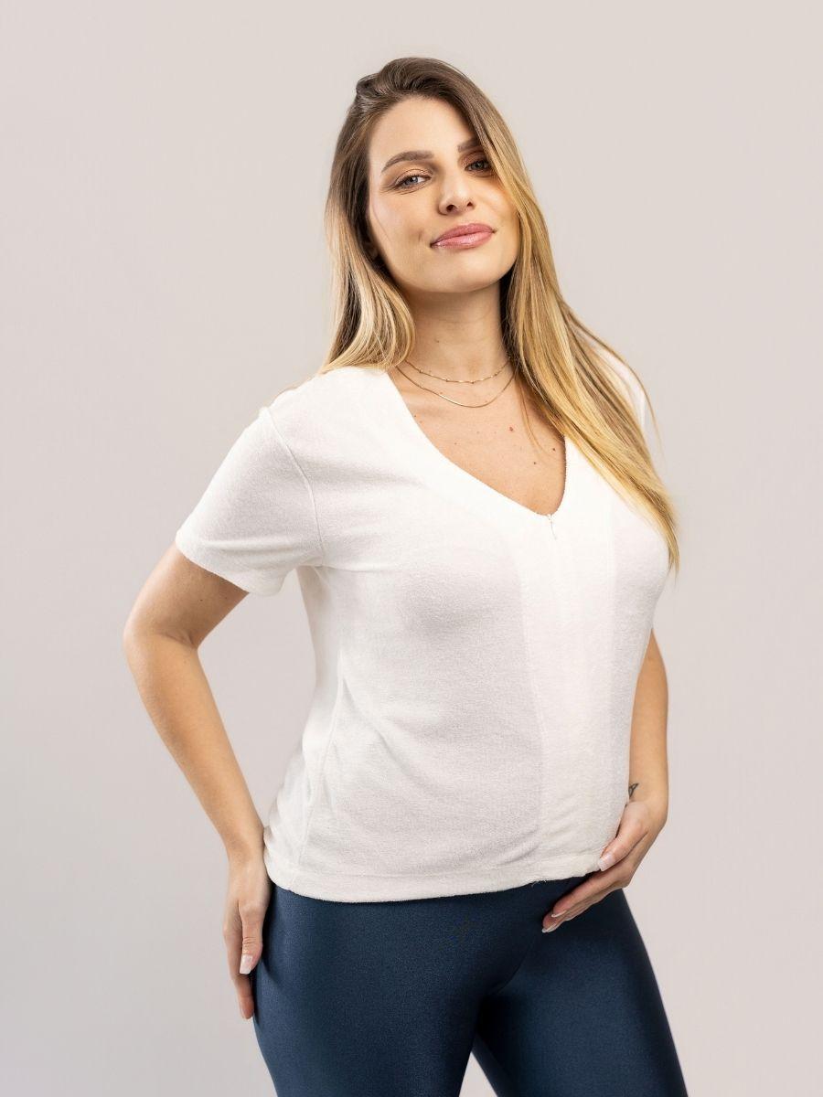Blusa para Amamentação Atoalhada-Blusa-Mammy.b
