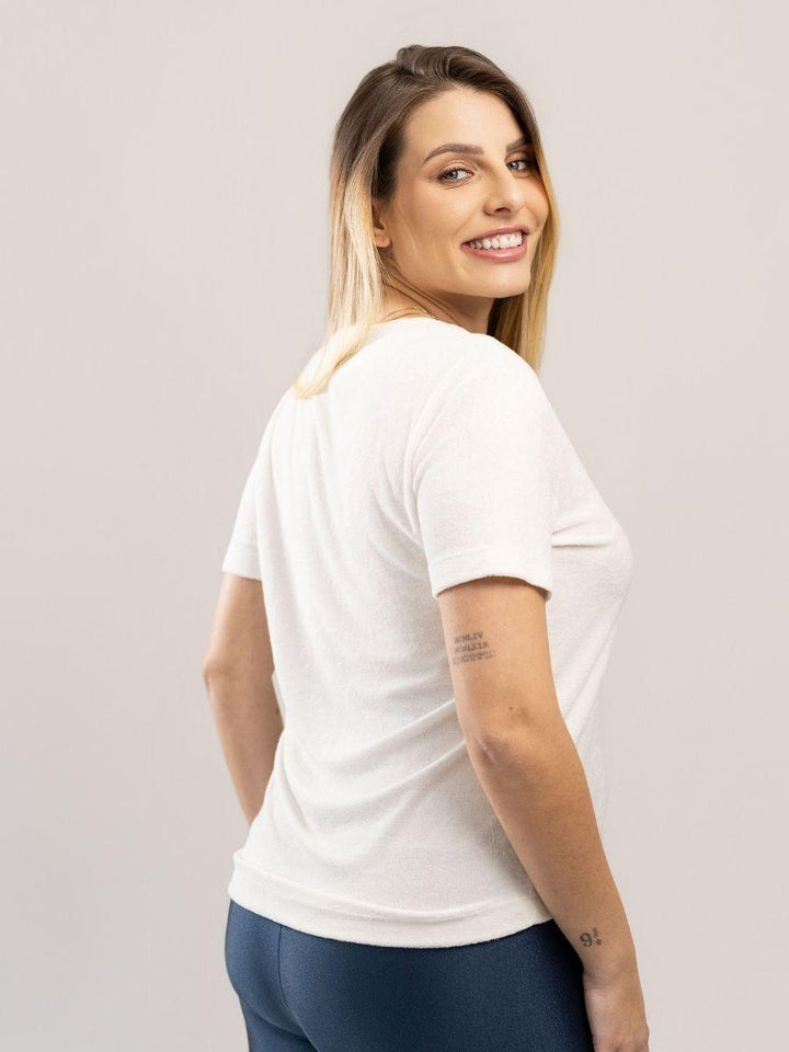 Blusa para Amamentação Atoalhada-Blusa-Mammy.b