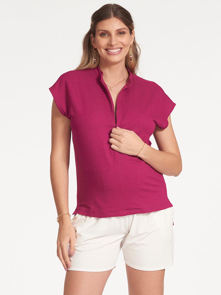 Blusa para Amamentação Tarsila-Blusa-Mammy.b