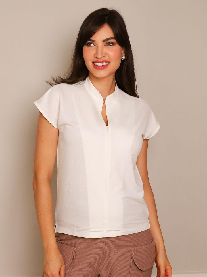 Blusa para Amamentação Tarsila-Blusa-Mammy.b