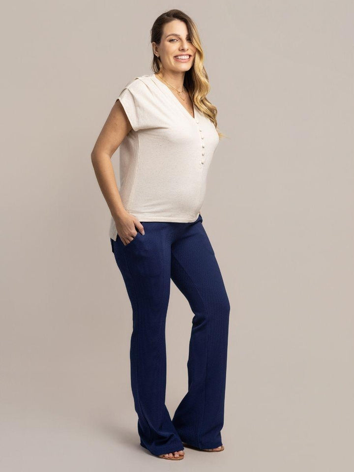 Calça Flare para Gestante Malu-Calça-Mammy.b