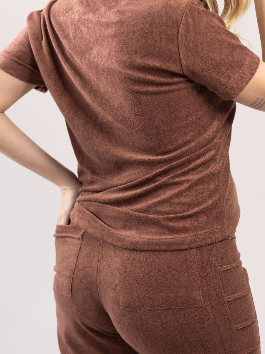 Calça Gestante Atoalhada-Calça-Mammy.b