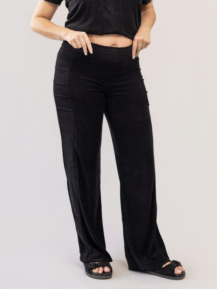 Calça Gestante Atoalhada-Calça-Mammy.b