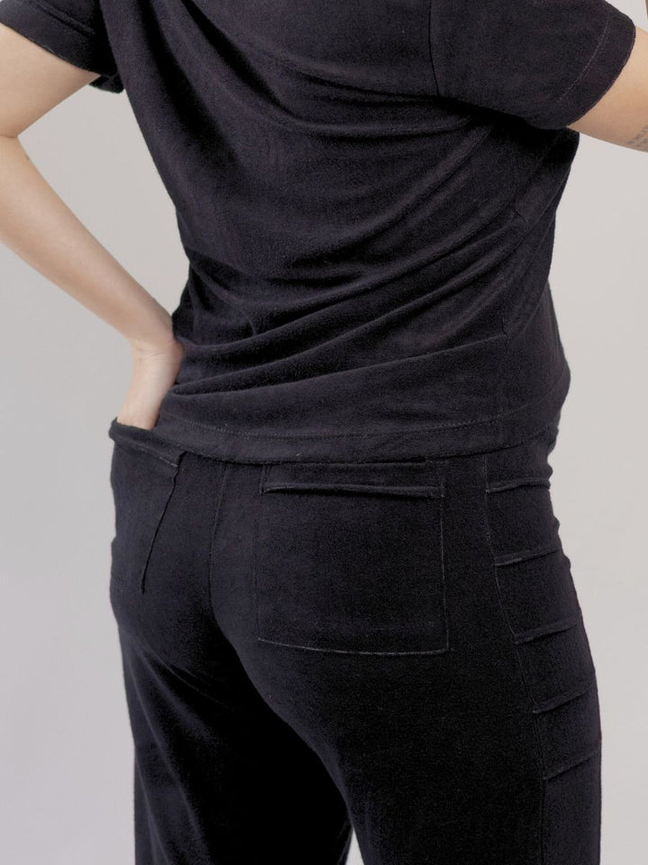 Calça Gestante Atoalhada-Calça-Mammy.b