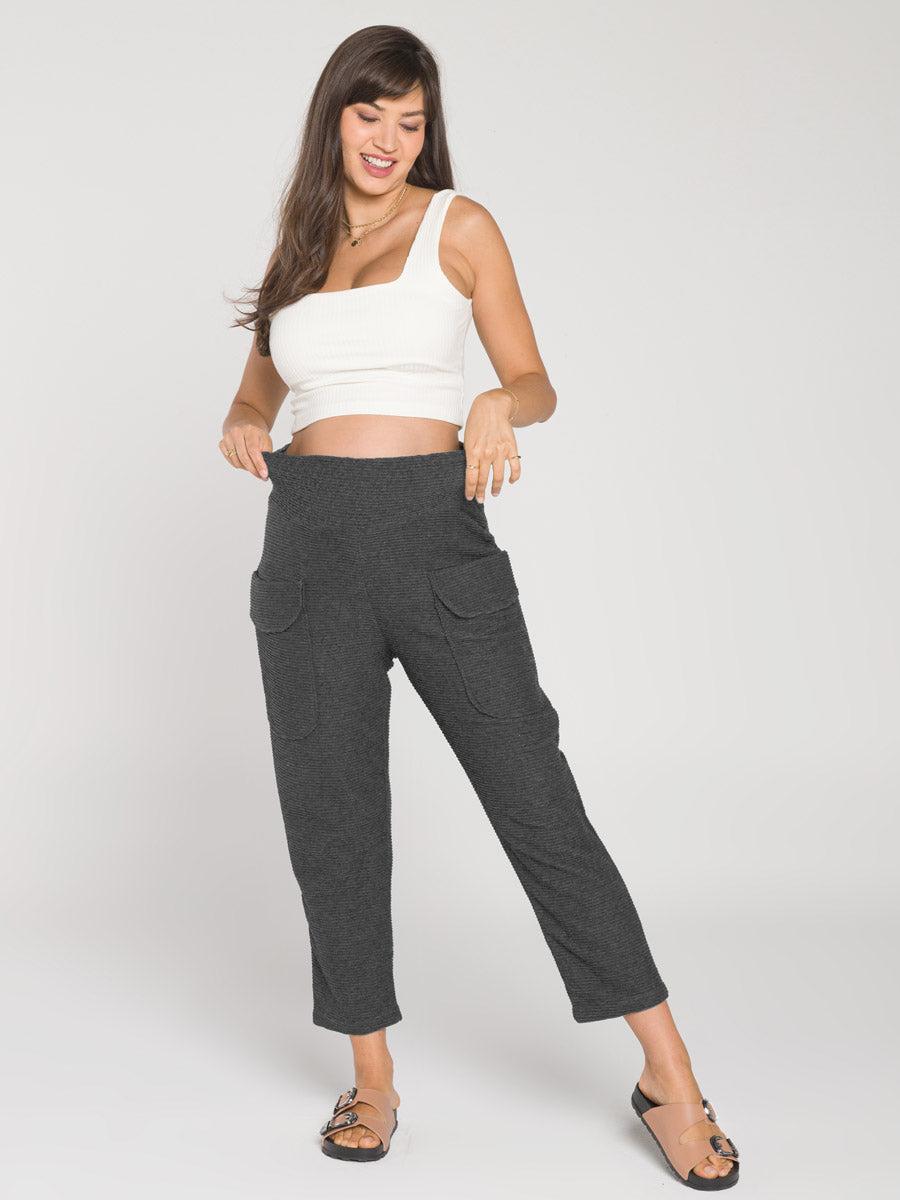 Calça Gestante Classic Wave-Calça-Mammy.b