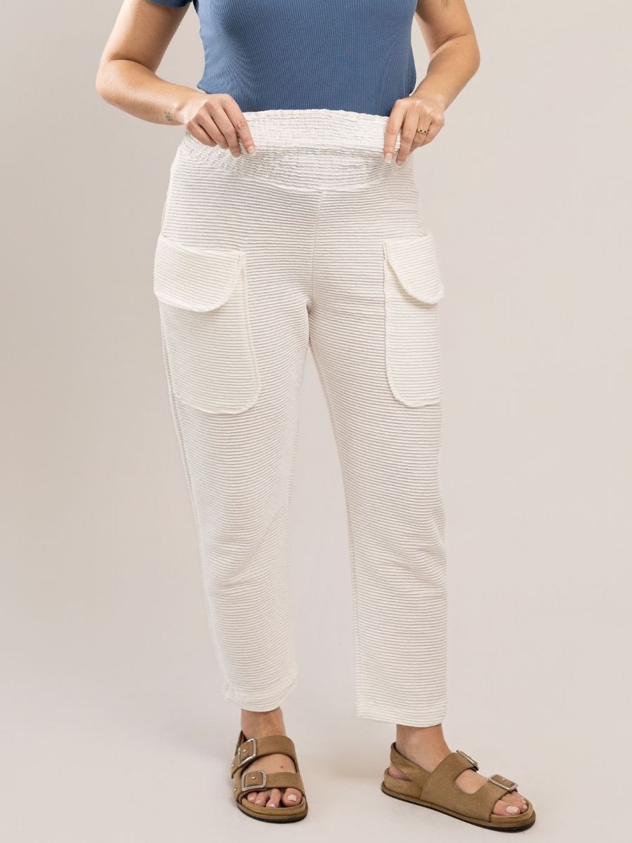 Calça Gestante Classic Wave-Calça-Mammy.b