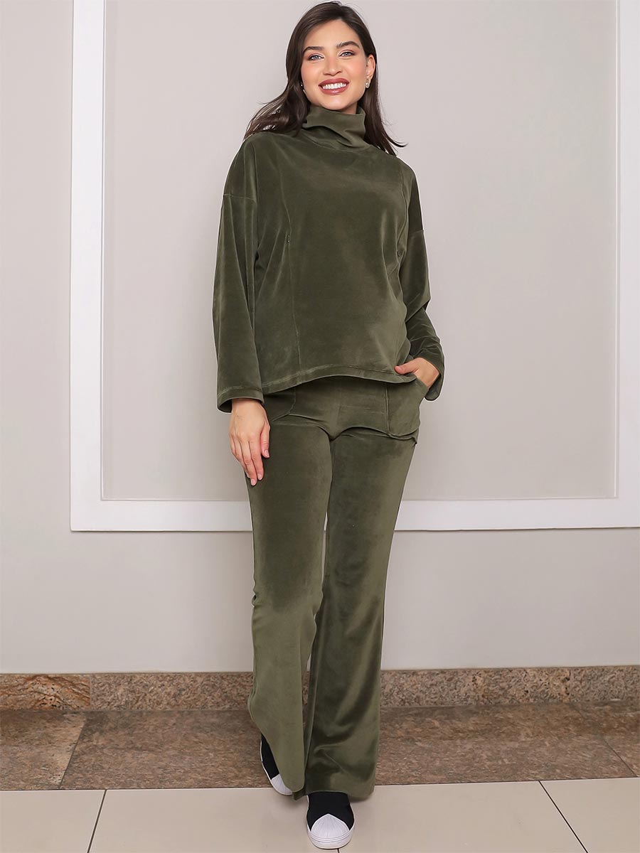 Conjunto Calça + Blusa em Plush - 10% OFF-Bundle-Mammy.b