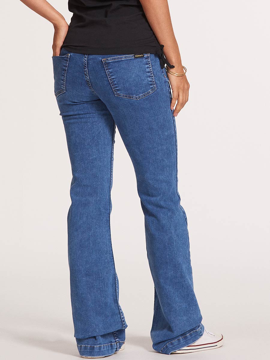 Calça Jeans Gestante Flare – - Main Image