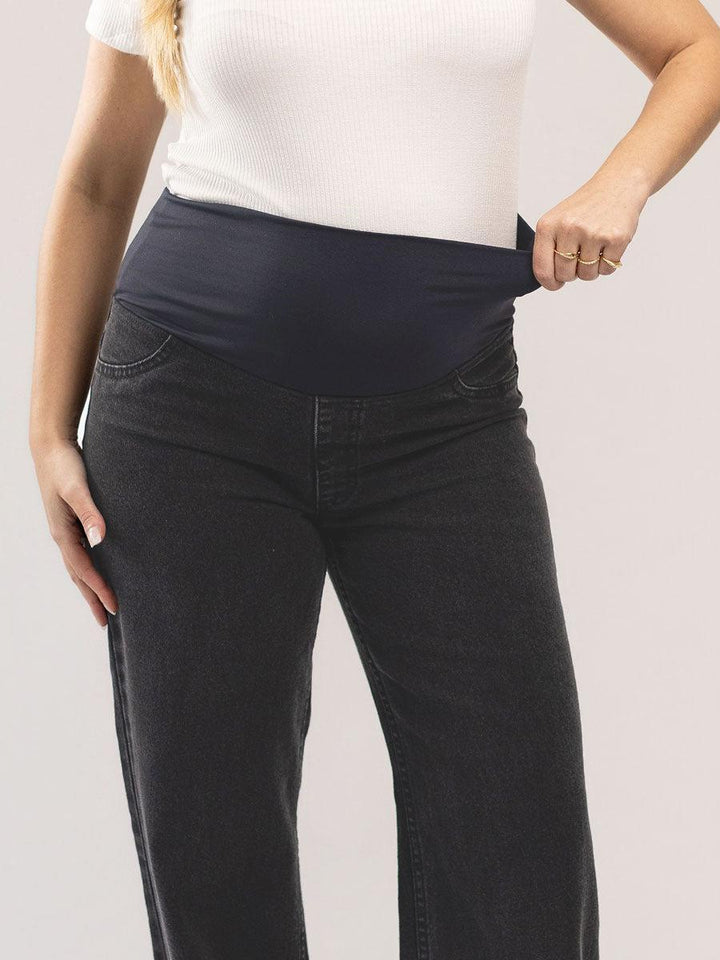 Calça Jeans Wide Leg-Calça-Mammy.b