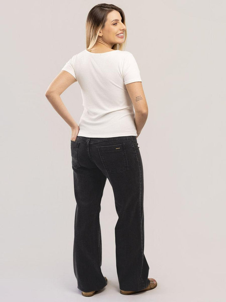 Calça Jeans Wide Leg-Calça-Mammy.b
