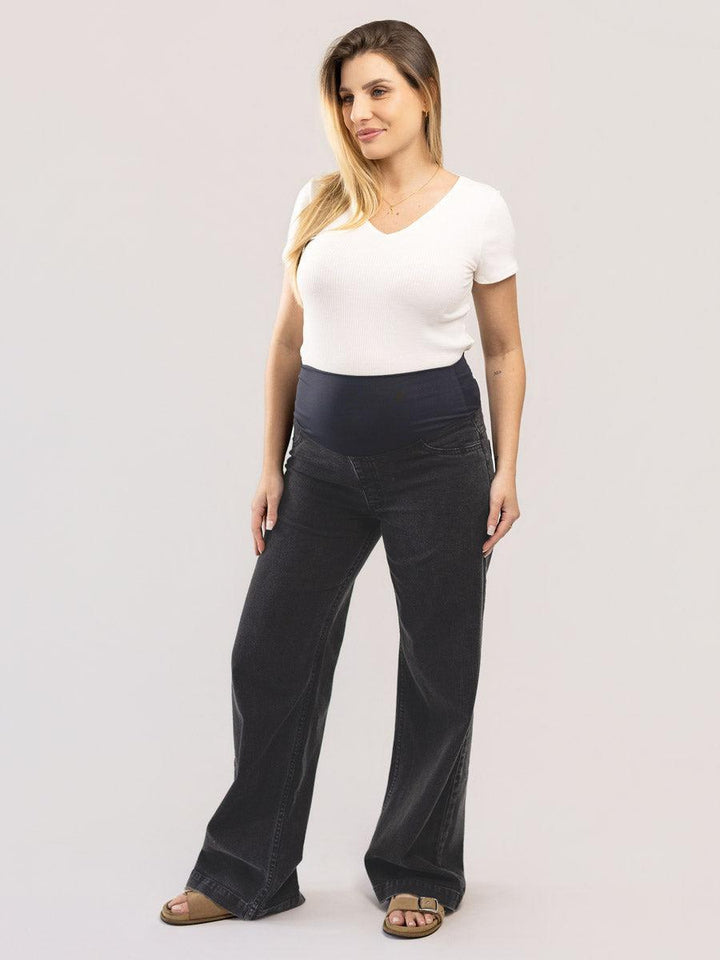 Calça Jeans Wide Leg-Calça-Mammy.b