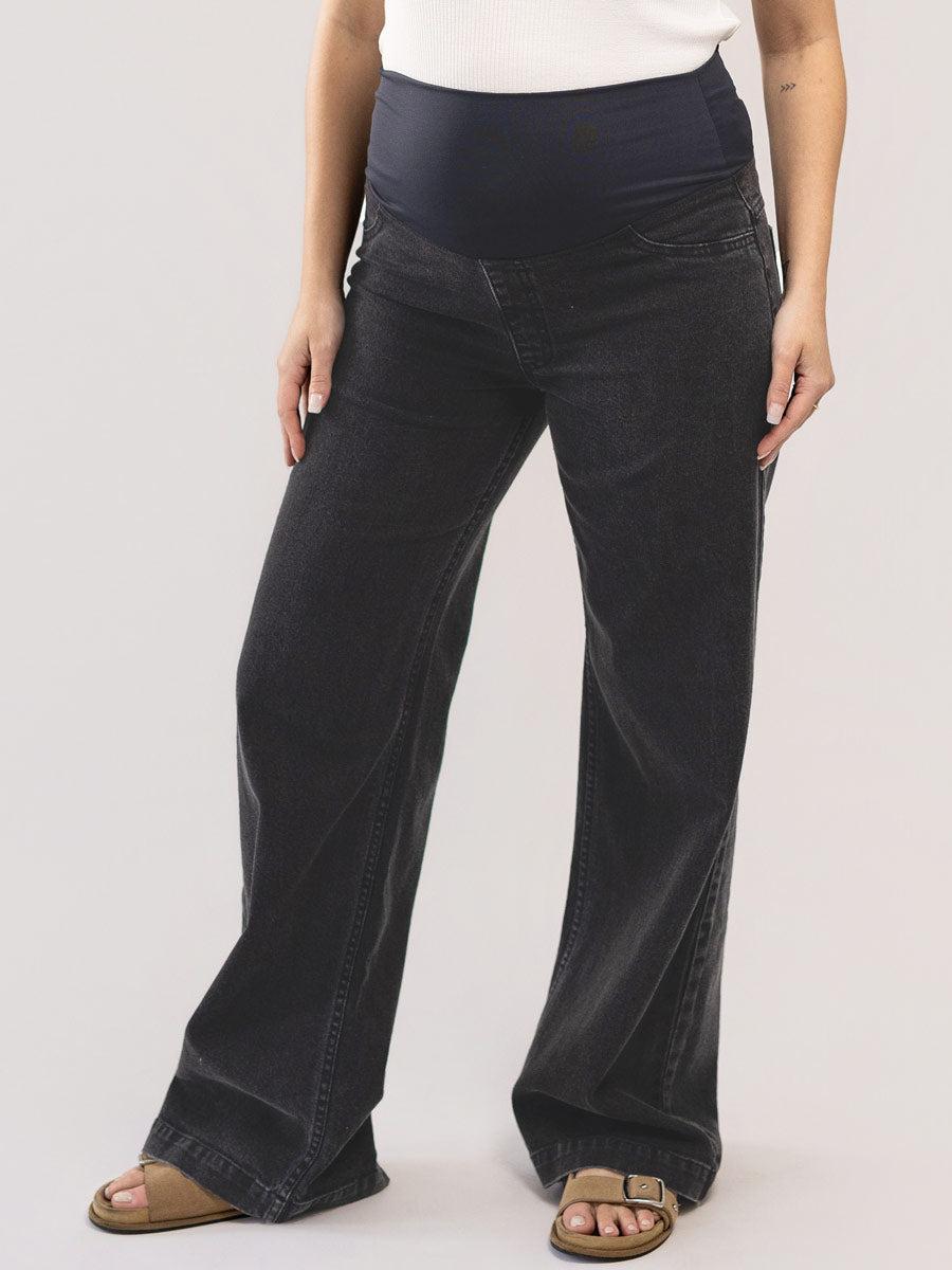 Calça Jeans Wide Leg-Calça-Mammy.b