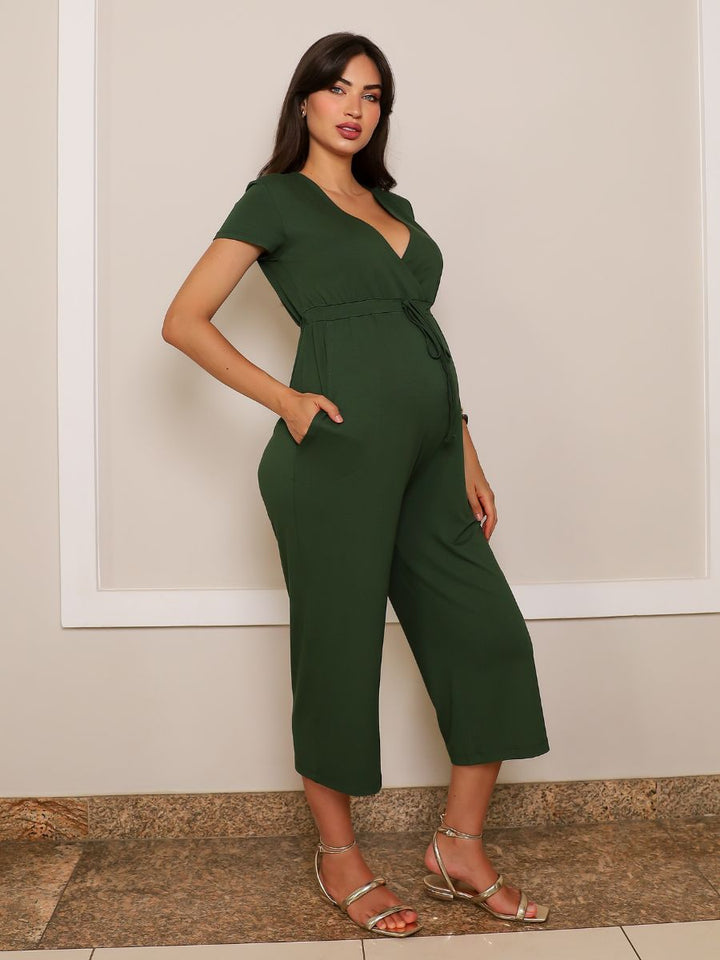 Macacão Amamentação Transpassado-Macacão-Mammy.b