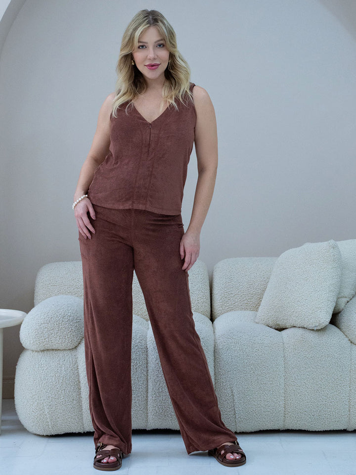 Regata de Amamentação Atoalhada Marselha-Blusa-Mammy.b