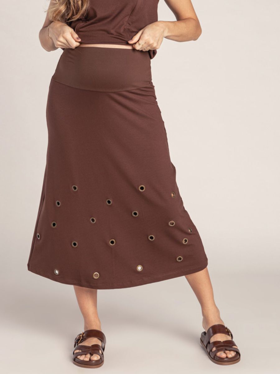 Saia Olivia com detalhe em ilhós-Saia-Mammy.b