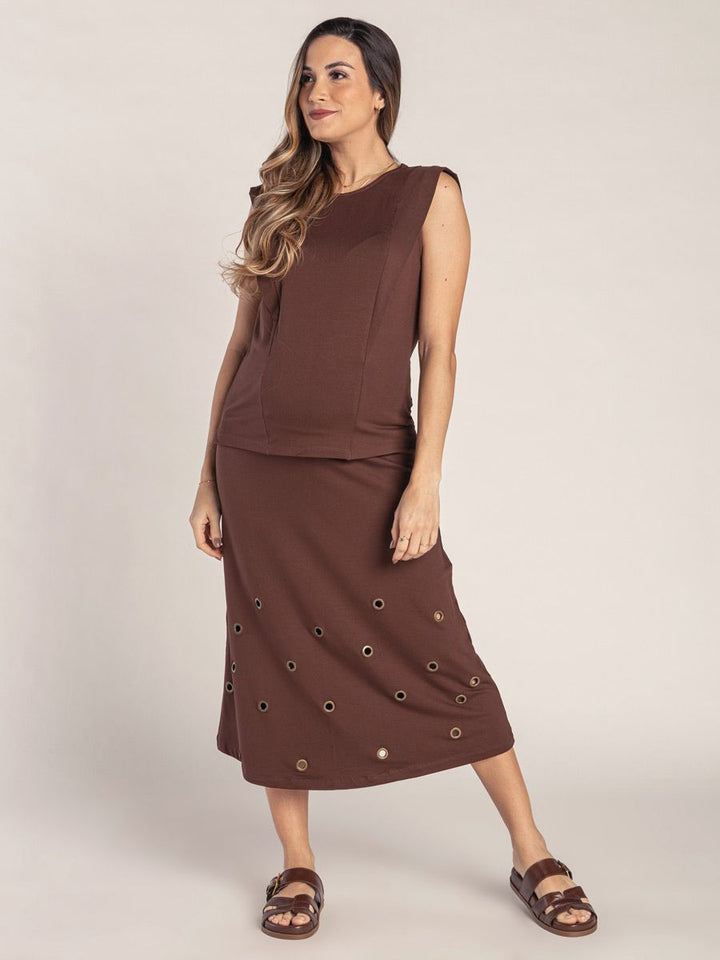 Saia Olivia com detalhe em ilhós-Saia-Mammy.b