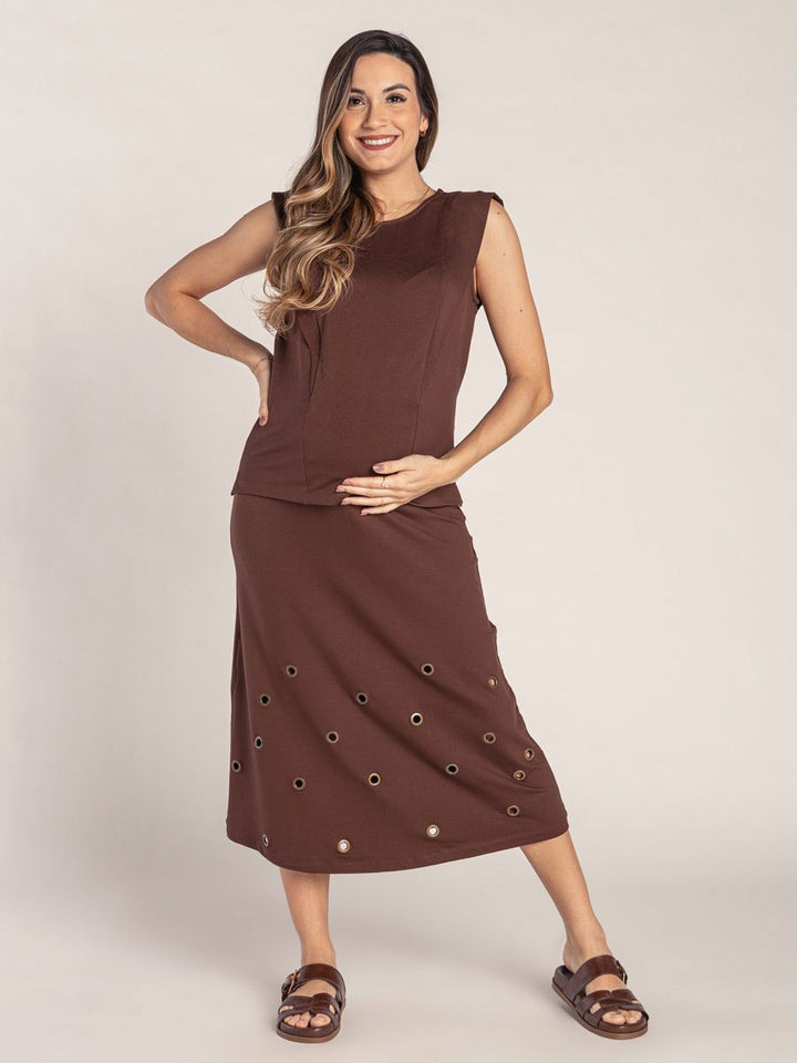 Saia Olivia com detalhe em ilhós-Saia-Mammy.b