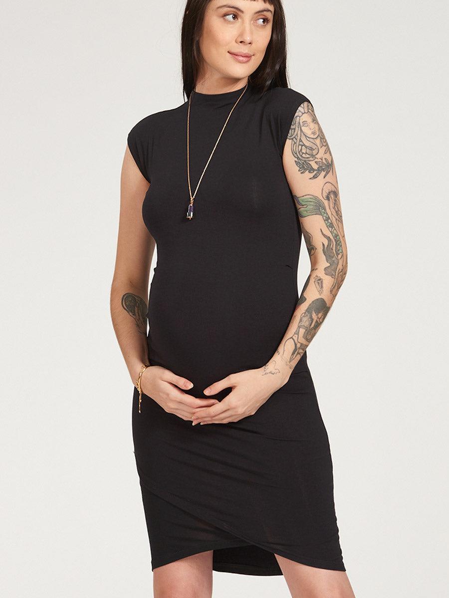 Vestido Luisa com Barra Transpassada-Vestido-Mammy.b